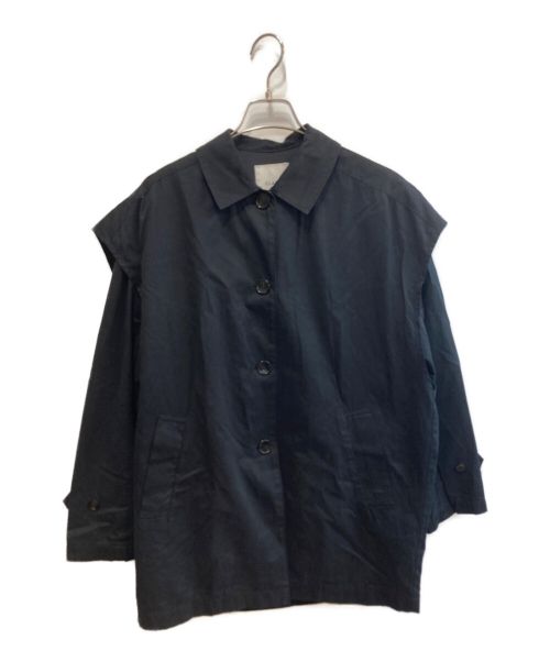 CLANE（クラネ）CLANE (クラネ) LAYERED SWINGTOP BLOUSON ブラック サイズ:SIZE 1の古着・服飾アイテム