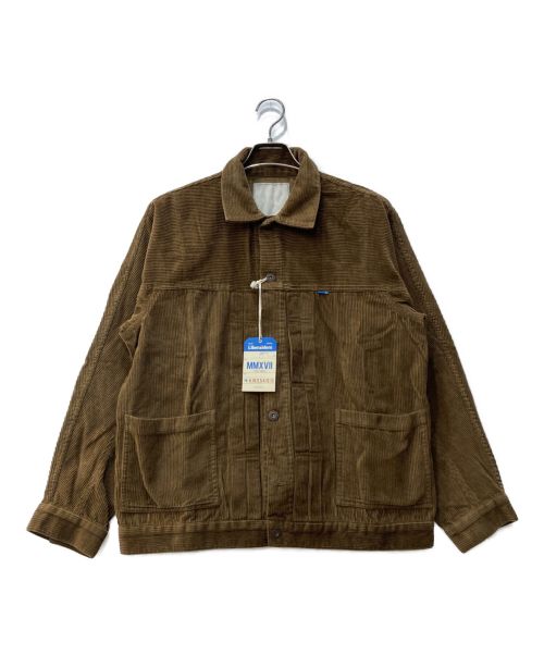 Liberaiders（リベレイダース）Liberaiders (リベレイダース) LIBERAIDERS CORDUROY JACKET 720122103 ブラウン サイズ:S 未使用品の古着・服飾アイテム