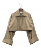 Eaphiエフィ）の古着「soutien collar short jacket」｜ベージュ