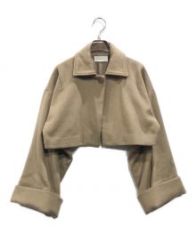 Eaphi（エフィ）の古着「soutien collar short jacket」｜ベージュ