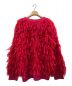 MAISON SPECIAL (メゾンスペシャル) Shaggy Fringe Hand Cardigan レッド サイズ:FREE：13000円