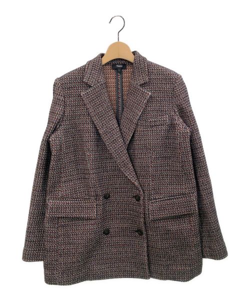 theory（セオリー）theory (セオリー) WALDEN TWEED/PIAZZA JKT UL ブラックの古着・服飾アイテム