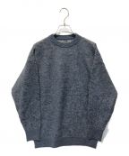 Ameriアメリ）の古着「LACE LIKE KNIT TOP」｜ブルー