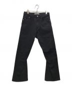 NVRFRGTネヴァーフォーゲット）の古着「3D Twisted Jeans 3D ツイステッド ジーンズ」｜ブラック