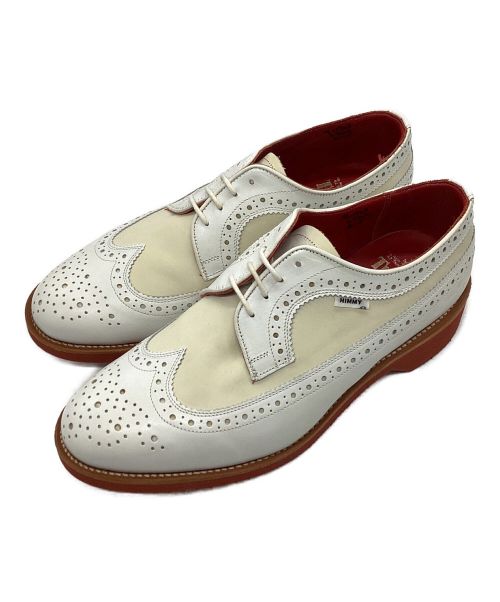 Tricker's（トリッカーズ）Tricker's (トリッカーズ) HIMMY (ハイミー) ウィングチップシューズ ホワイト サイズ:8の古着・服飾アイテム