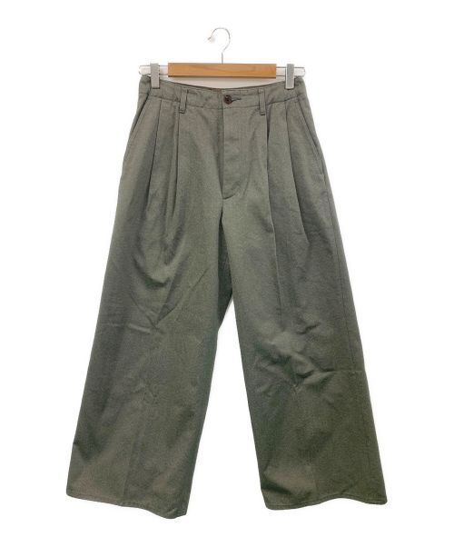 AURALEE（オーラリー）AURALEE (オーラリー) FINX POLYESTER CHINO カーキ サイズ:1の古着・服飾アイテム