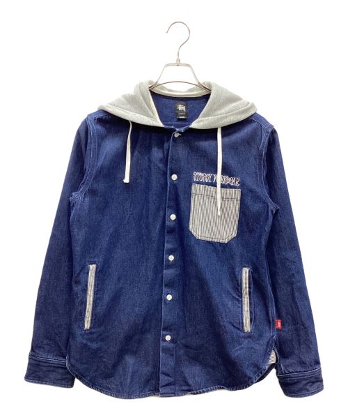 stussy（ステューシー）stussy (ステューシー) デニムカバーオール インディゴ サイズ:Mの古着・服飾アイテム