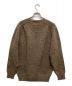 Peter Blance (ピーターブランス) SADDLE SHOULDER CREW NECK ブラウン サイズ:38：7800円