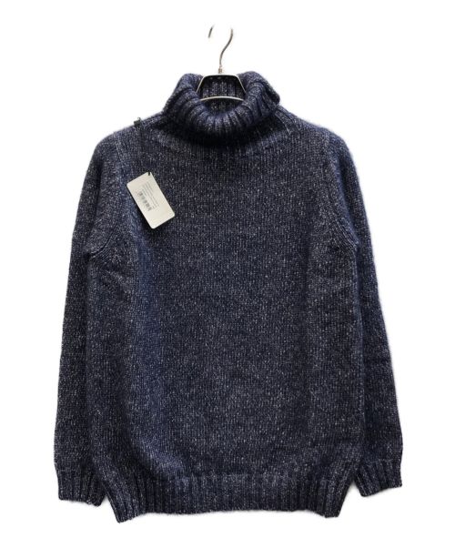 JOHN SMEDLEY（ジョンスメドレー）JOHN SMEDLEY (ジョンスメドレー) タートルネックニット ネイビー サイズ:Mの古着・服飾アイテム