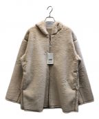 Ameriアメリ）の古着「REVERSIBLE HOODIE BOA JACKET リバーシブルフーディボアジャケット」｜オフホワイト