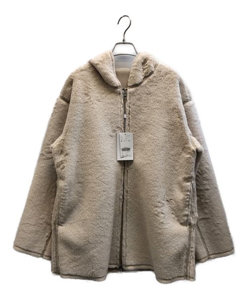 Ameri（アメリ）Ameri (アメリ) REVERSIBLE HOODIE BOA JACKET リバーシブルフーディボアジャケット オフホワイト サイズ:FREEの古着・服飾アイテム