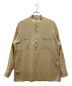 AURALEE（オーラリー）の古着「SHUTTLE GEORGETTE CLOTH P/O SHIRTS」｜ベージュ