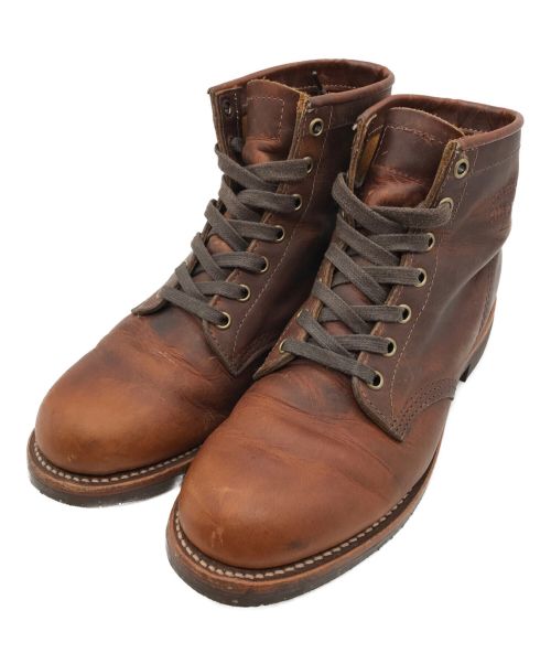 CHIPPEWA（チペワ）CHIPPEWA (チペワ) レースアップブーツ ブラウン サイズ:SIZE 7 2/1の古着・服飾アイテム