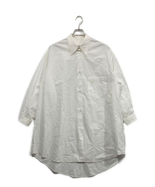 MM6 Maison Margiela（エムエムシックス メゾンマルジェラ）MM6 Maison Margiela (エムエムシックス メゾンマルジェラ) オーバーサイズシャツ ホワイト サイズ:XSの古着・服飾アイテム