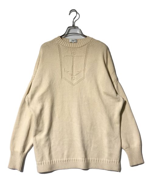 HYKE（ハイク）HYKE (ハイク) バックオープンニット ベージュ サイズ:1の古着・服飾アイテム