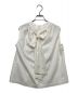 HER LIP TO (ハーリップトゥ) Back Front Ribbon Blouse ホワイト サイズ:M：3980円