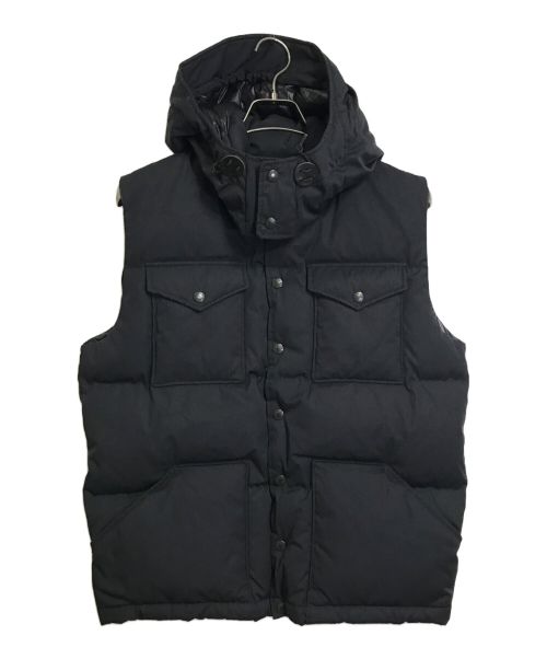 THE NORTHFACE PURPLELABEL（ザ・ノースフェイス パープルレーベル）THE NORTHFACE PURPLELABEL (ザ・ノースフェイス パープルレーベル) 65/35 Hooded Sierra Vest ブラック サイズ:Lの古着・服飾アイテム