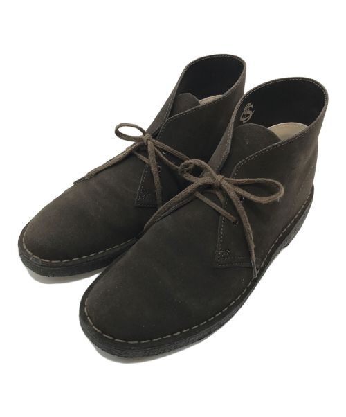 CLARKS（クラークス）CLARKS (クラークス) デザートブーツ　スウェードブーツ　スウェード　スエード ブラウン サイズ:25cmの古着・服飾アイテム