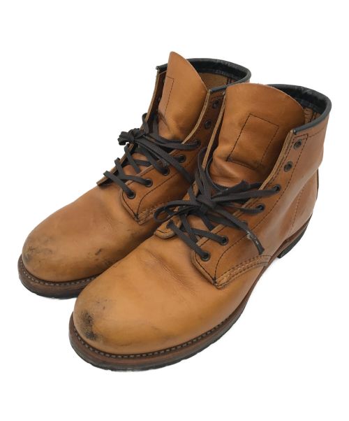 RED WING（レッドウィング）RED WING (レッドウィング) BECKMAN ROUND BOOTS キャメル サイズ:26.5の古着・服飾アイテム