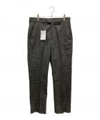 SOPHNET.ソフネット）の古着「MELANGE TWEED GUNCLUB CHECK STANDARD PANTS」｜グレー