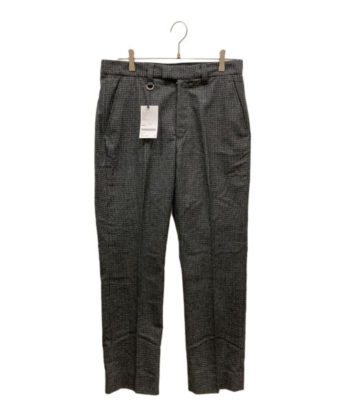 SOPHNET.（ソフネット）SOPHNET. (ソフネット) MELANGE TWEED GUNCLUB CHECK STANDARD PANTS グレー サイズ:Ⅿ 未使用品の古着・服飾アイテム