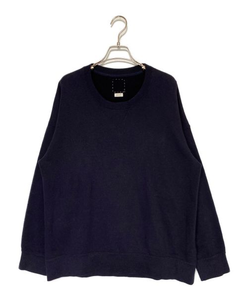 VISVIM（ビズビム）VISVIM (ビズビム) JUMBO SWEAT L/S (C/WS) ネイビー サイズ:2の古着・服飾アイテム