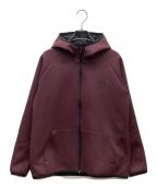 THE NORTH FACEザ ノース フェイス）の古着「Reversible Tech Air Hoodie」｜ボルドー