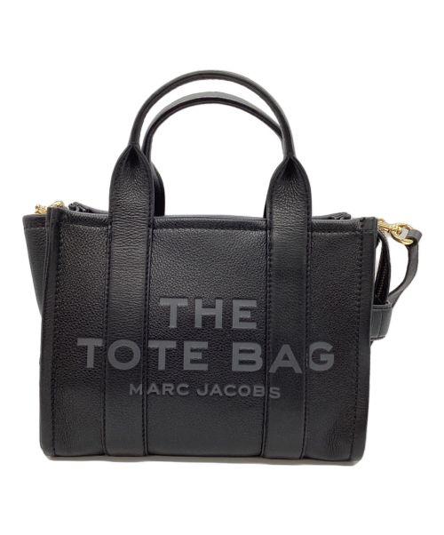 MARC JACOBS（マークジェイコブス）MARC JACOBS (マークジェイコブス) 2WAYレザートートバッグ ブラックの古着・服飾アイテム