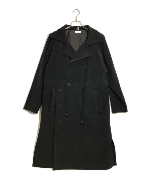 CLASS（クラス）CLASS (クラス) HORIZONTALITY Ultra Suede Coat ブラック サイズ:2の古着・服飾アイテム