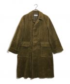 Graphpaperグラフペーパー）の古着「BRISBANE BAL COLLAR COAT」｜ブラウン