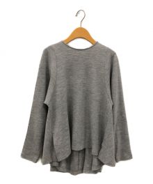 DOMELLE（ドメル）の古着「WOOL JERSEY プルオーバー」｜グレー