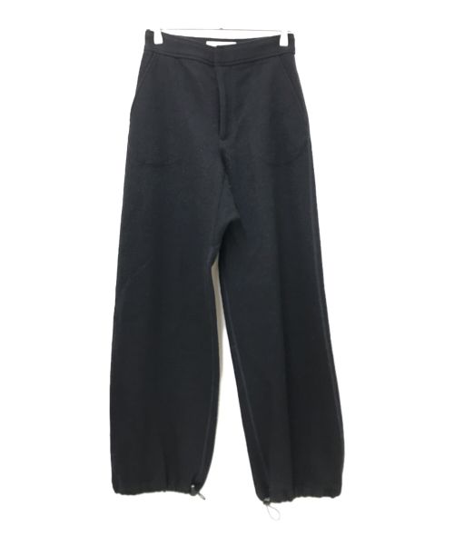 TODAYFUL（トゥデイフル）TODAYFUL (トゥデイフル) Drawstring Wool Pants ネイビー サイズ:36の古着・服飾アイテム