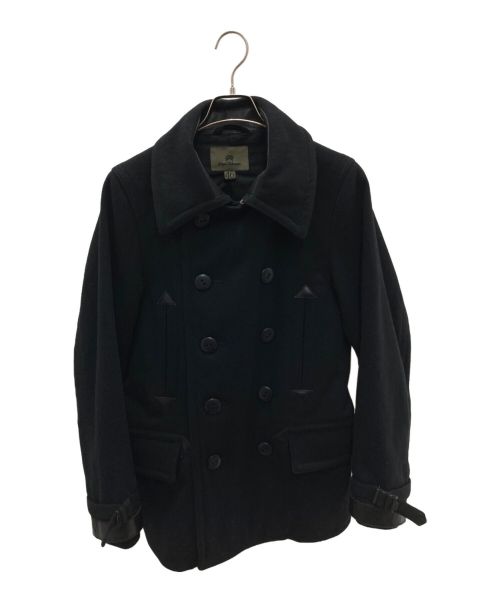 NIGEL CABOURN（ナイジェルケーボン）NIGEL CABOURN (ナイジェルケーボン) Pコート ブラック サイズ:46の古着・服飾アイテム