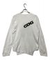 CDG (シーディージー) ロングスリーブカットソー ホワイト サイズ:XXL：5000円