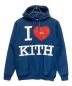 Advisory Board Crystals（アドバイザリー ボード クリスタルズ）の古着「I Love Kith Hoodie」｜ブルー