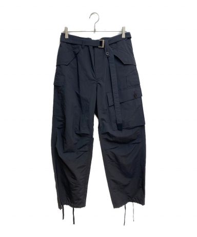 【中古・古着通販】sacai (サカイ) 23AW Matte Taffeta Pants ...