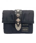 PORTER×TOGA ARCHIVESポーター×トーガアーカイブス）の古着「SHOULDER WALLET」｜ブラック