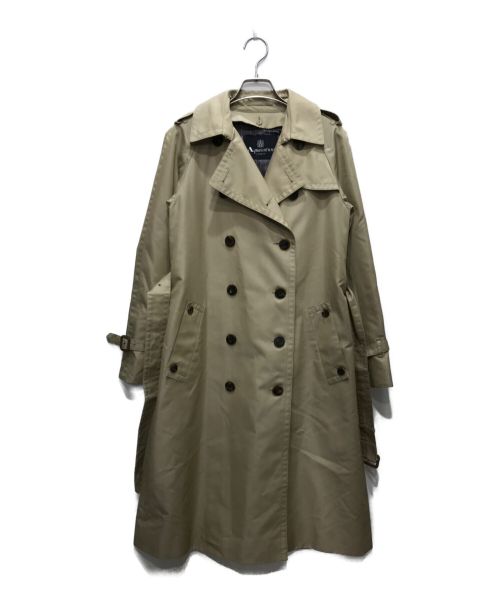 Aquascutum（アクアスキュータム）Aquascutum (アクアスキュータム) ライナー付トレンチコート ベージュ サイズ:6の古着・服飾アイテム