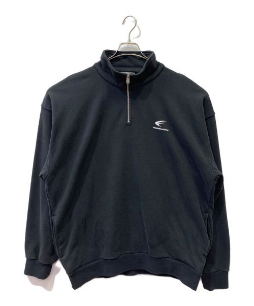 FORSOMEONE（フォーサムワン）FORSOMEONE (フォーサムワン) HF ZIP SWEAT ブラック サイズ:48の古着・服飾アイテム