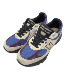 NEW BALANCE×Aime Leon Dore（ニューバランス×エメ レオン ドレ）の古着「スニーカー」｜ブルー×ベージュ