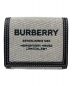 BURBERRY（バーバリー）の古着「2つ折り財布」｜ブラック×ホワイト