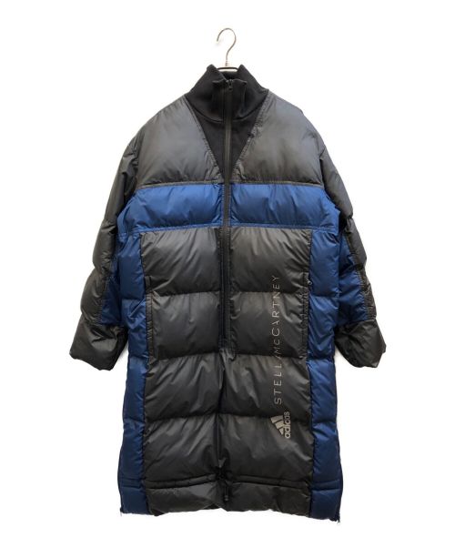 adidas by stella McCartney（アディダス バイ ステラマッカートニー）adidas by stella McCartney (アディダス バイ ステラマッカートニー) Long Padded Winter Jacket ブラック サイズ:XLの古着・服飾アイテム