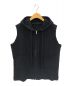 AMERI（アメリ）の古着「OVERSIZED KNIT HOODY VEST」｜ブラック