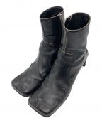 Acne studiosアクネ ストゥディオス）の古着「Leather Ankle Boots」｜ブラック