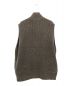 STEVEN ALAN (スティーブンアラン) Hamilton Lambswool Driver's Knit Vest ブラウン サイズ:L：6000円