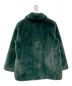 Kate Spade (ケイトスペード) Plush Faux Fur Jacket グリーン サイズ:XS：8000円