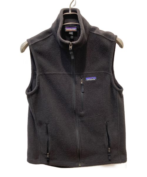 Patagonia SYNCHILLA（パタゴニア シンチラ）Patagonia SYNCHILLA (パタゴニア シンチラ) Classic Synchilla Vest ブラック サイズ:Sの古着・服飾アイテム