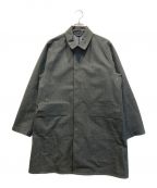 DESCENTE PAUSEデサントポーズ）の古着「WOOL MIX SOUTIEN COLLAR COAT」｜グレー