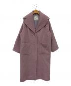 HER LIP TOハーリップトゥ）の古着「Wool and Mohair-blend Coat」｜パープル