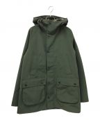 Barbourバブアー）の古着「HOODED BEDALE SL 2LAYER」｜オリーブ